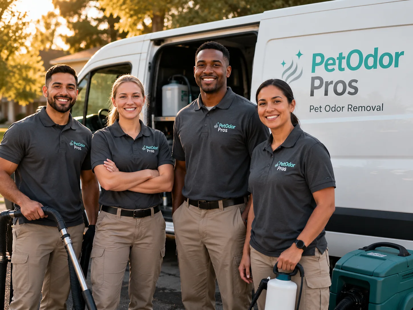 Pet Odor Removal team serving Columbia, IA